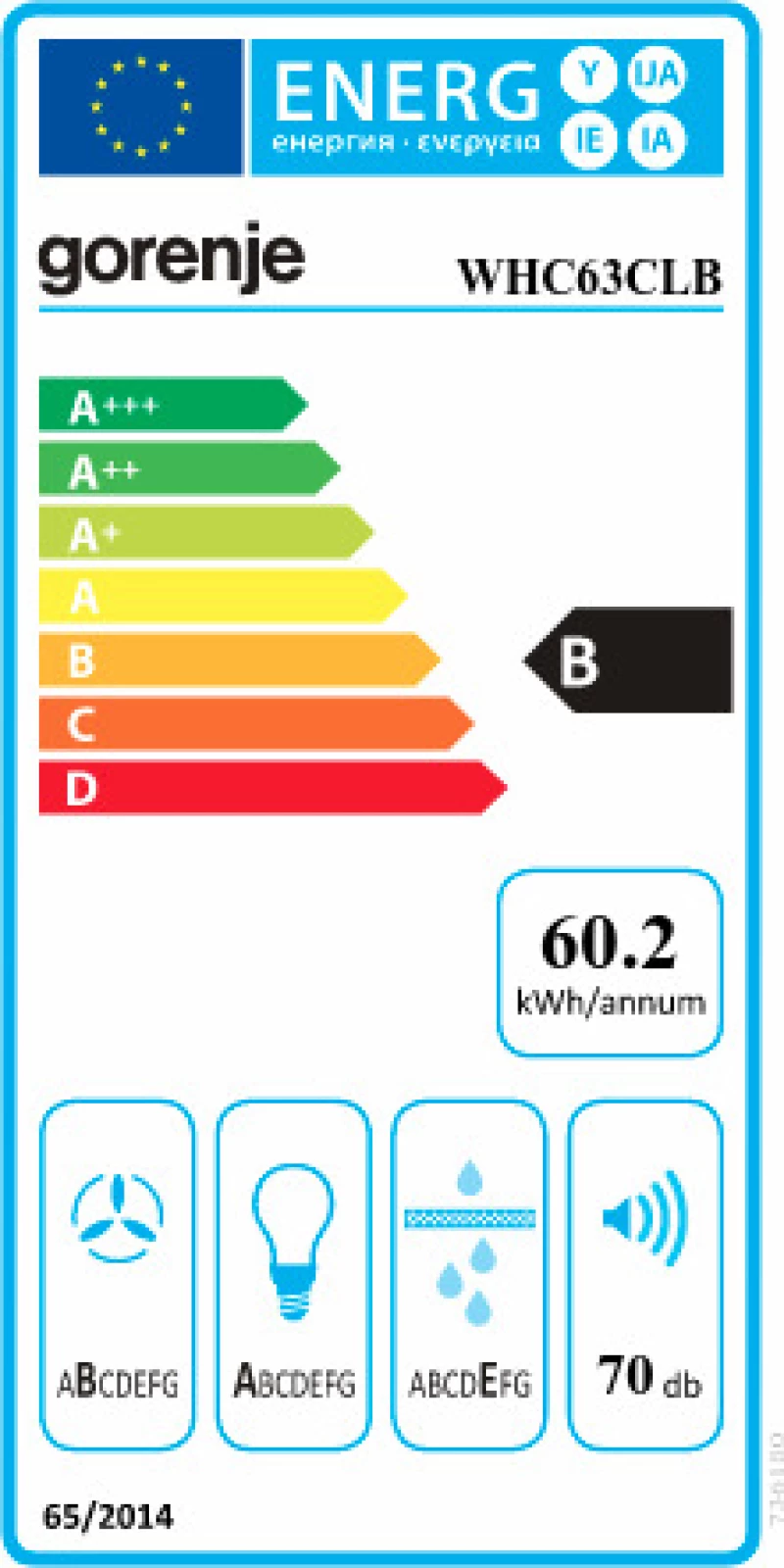 Απορροφητήρας Gorenje WHC63CLB Classico