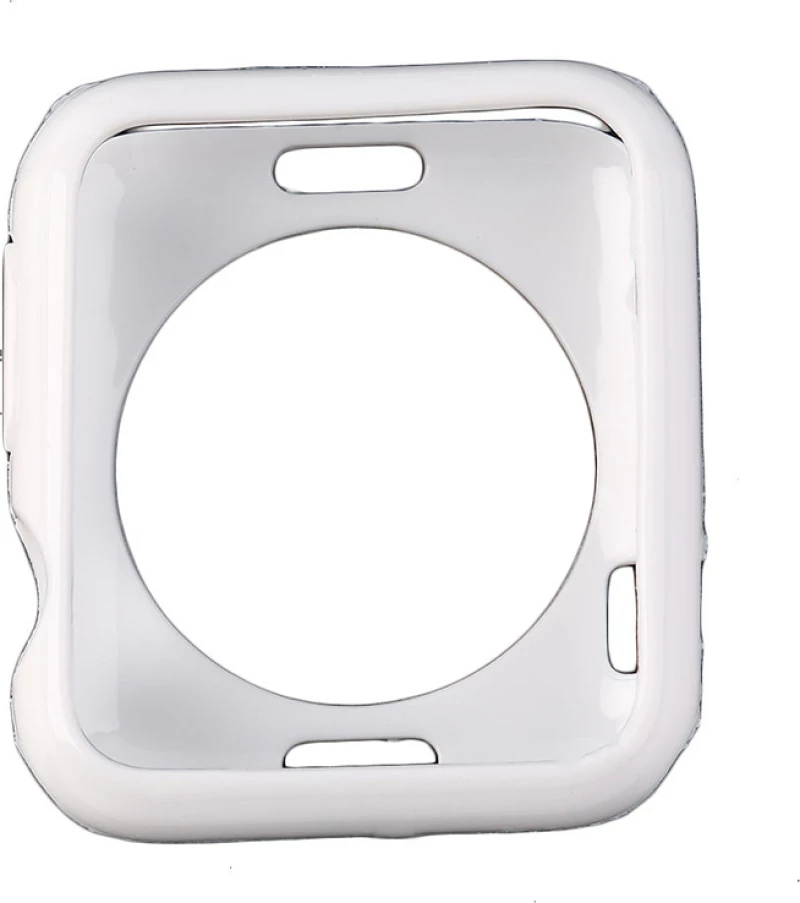 Θήκη TPU Διάφανο/Μαύρο (Apple Watch 38mm)