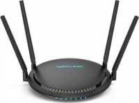 Wavlink Wl-Quantum-D4G Ac1200 Dual-Band Smart Wi-Fi Router With Touchlink And Giga Lan