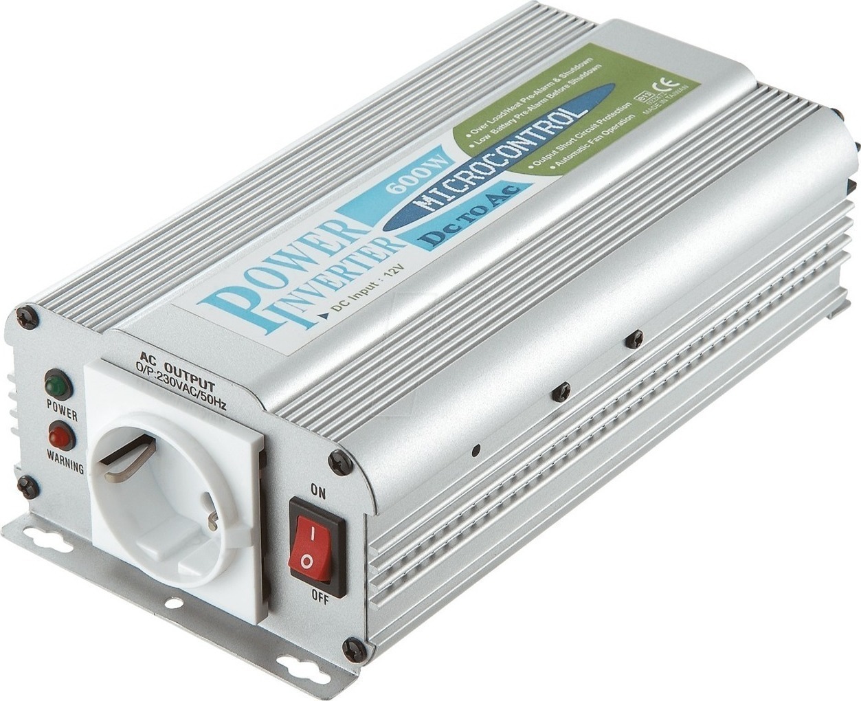 Hp-600-24 Μεταλλάκτης 24V Dc - 230V Ac 600 Watt