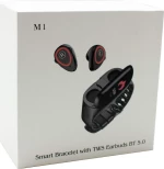 TWS 2in1 M1 Μαύρο