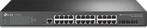 Tp-Link Jetstream 24-Port Gigabit L2+ Managed Switch With 4 10Ge Sfp+ Slots