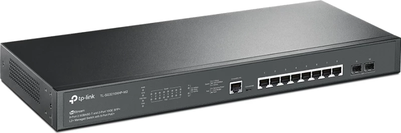 Switch Tp-Link Tl-Sg3210Xhp-M2 V1 - 8-Port - 10/100/2500 Mbps Tl-Sg3210Xhp-M2