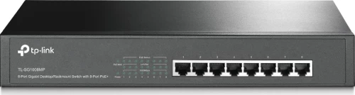 TP-Link TL-SG1008MP v1.0, 8-Port Gigabit Desktop/Rackmount Switch with 8-Port PoE+