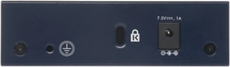 Netgear GS105 Μη διαχειρίσιμος Gigabit Ethernet (10/100/1000) Μπλε