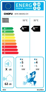Αντλία Θερμότητας Chofu - Aeyc-0643Xu - 6Kw