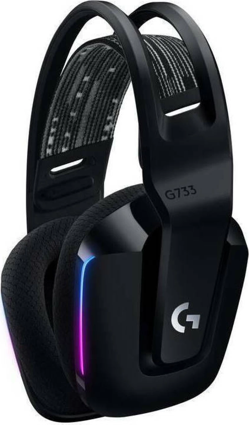 Logitech Headset Wireless G733 Lightspeed Rgb Black