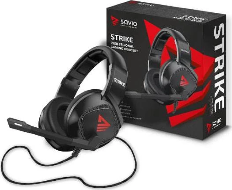 Savio Strike Gaming Headset (3.5mm / USB)