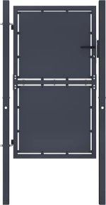 vidaXL Πόρτα Περίφραξης Κήπου Ανθρακί 125x100cm 144519