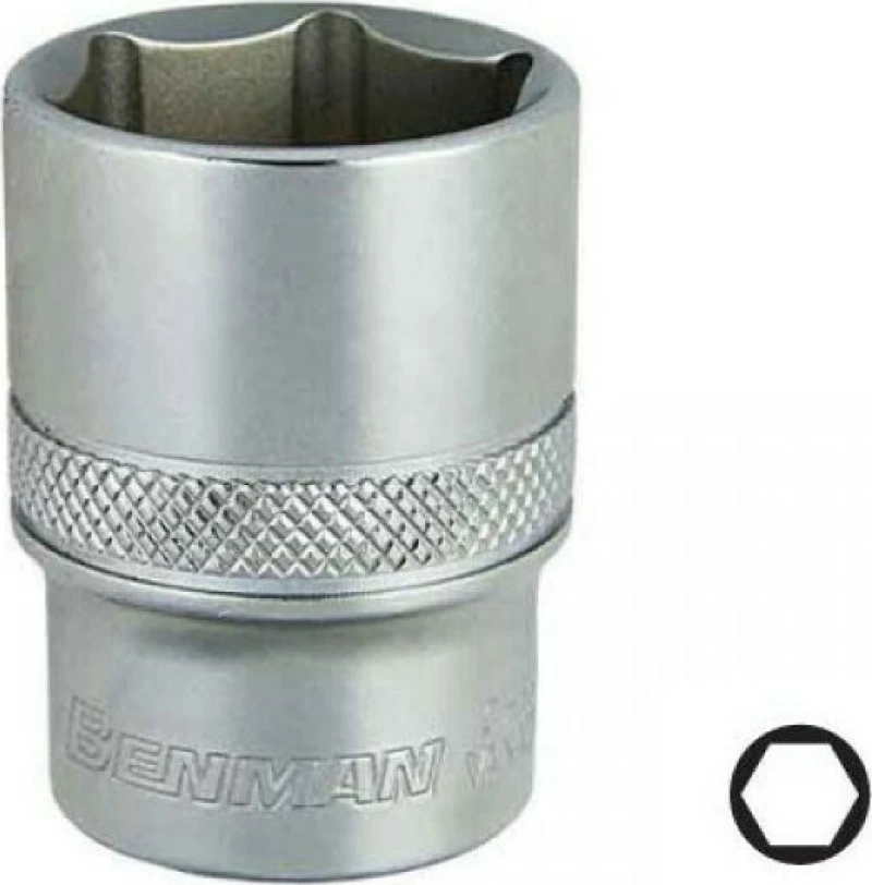 Benman Καρυδάκι Εξάγωνο 1/2" DIN 3124 20mm 70220