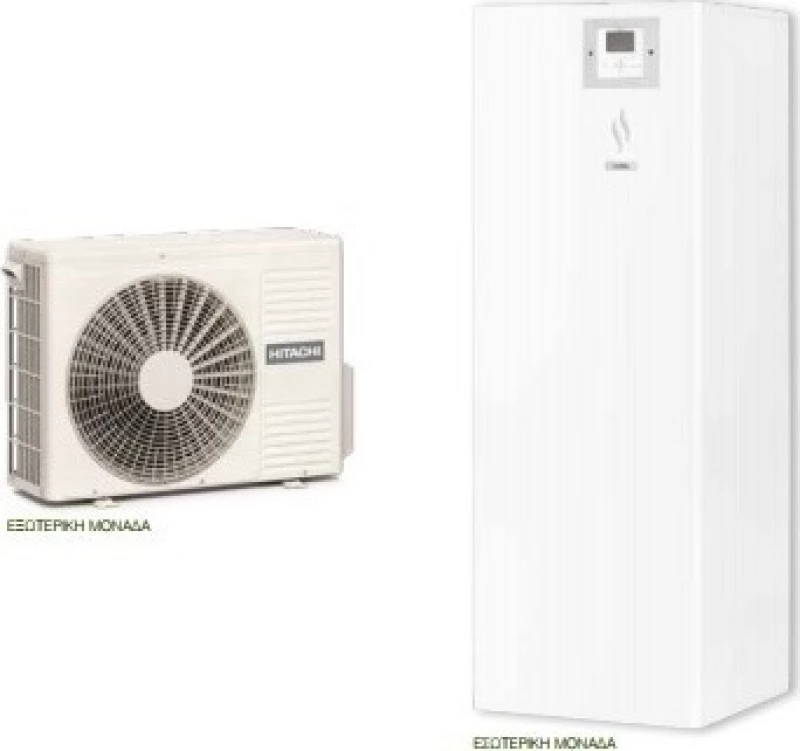 Hitachi Yutaki-S Combi RWD-4.0NWE-200S / RAS-4WHVNPE