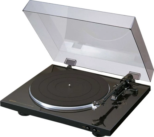 Denon Dp-300Fbl Vinyl Μαύρο