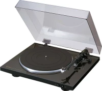 Denon Dp-300Fbl Vinyl Μαύρο