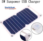 Invictus Ηλιακός Φορτιστής 5W Με Θύρα Usb Srusb-5