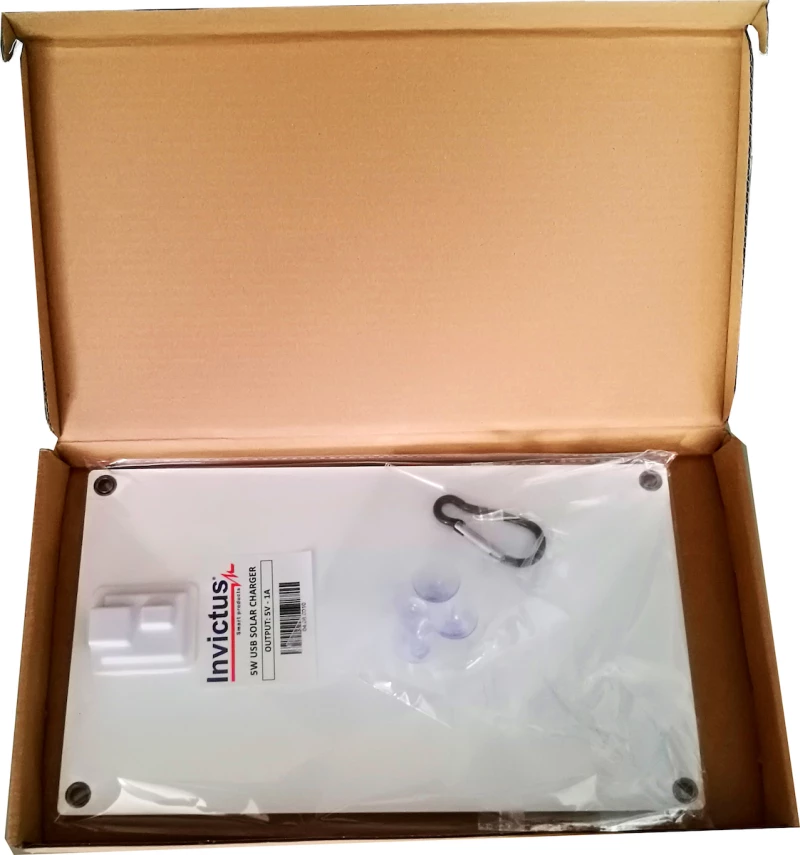 Invictus Ηλιακός Φορτιστής 5W Με Θύρα Usb Srusb-5