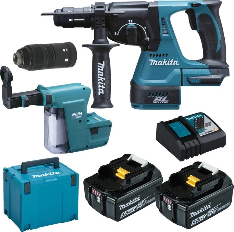 Makita DHR243RTJW Κρουστικό Σκαπτικό Μπαταρίας