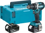 Makita DDF484RTJ Κρουστικό Δραπανοκατσάβιδο Μπαταρίας 18V 2x5Ah