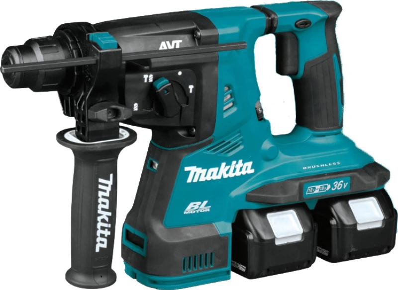 Makita DHR280PT2J Κρουστικό Σκαπτικό Μπαταρίας 18V με SDS Plus