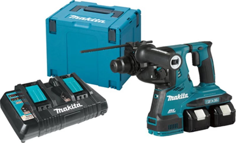 Makita DHR280PT2J Κρουστικό Σκαπτικό Μπαταρίας 18V με SDS Plus