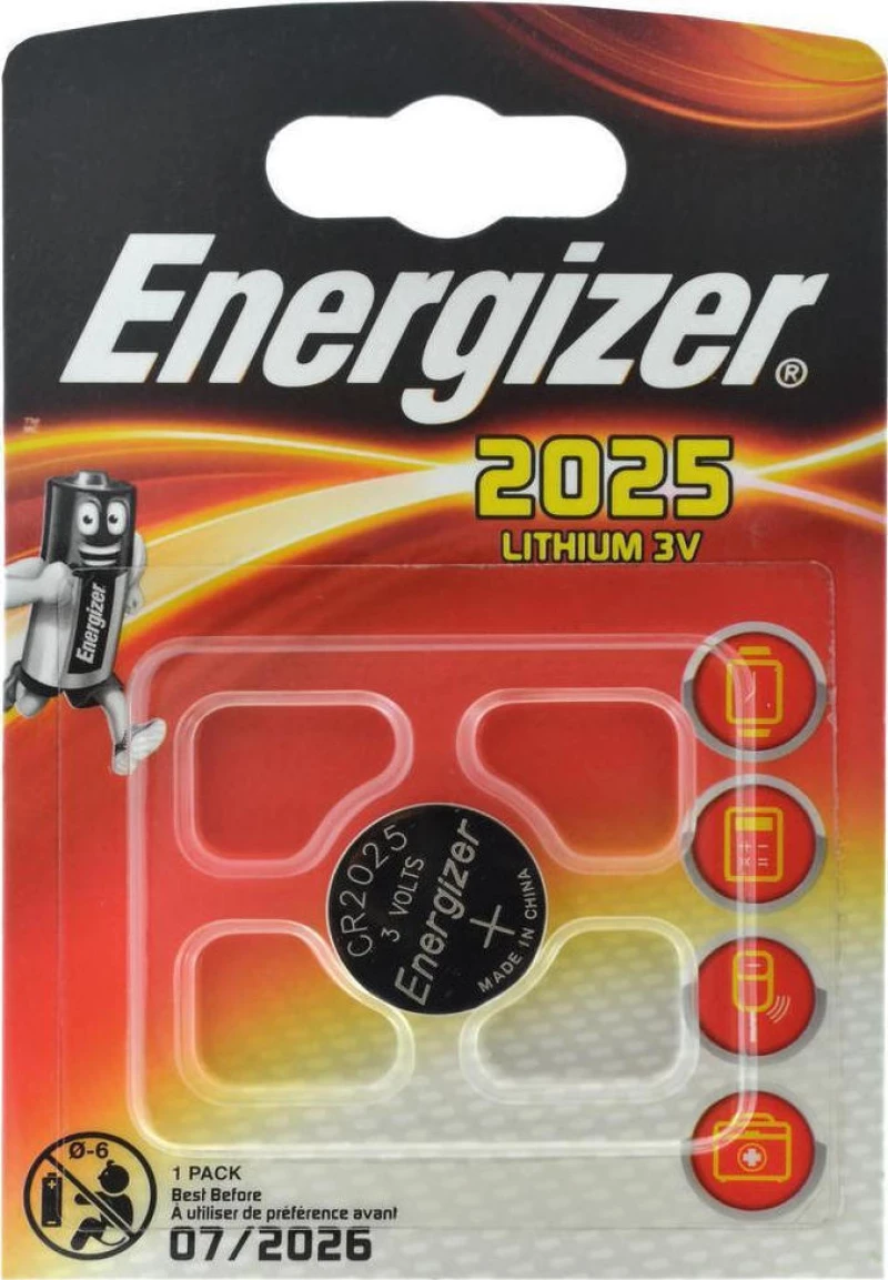 Μπαταρία Λιθίου Energizer CR2025