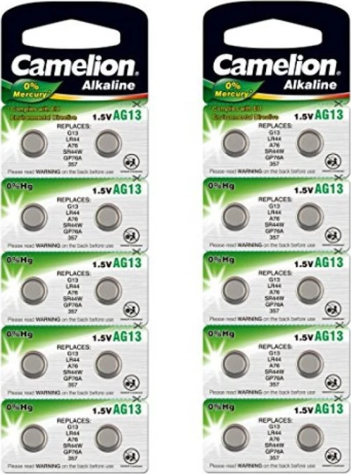 Camelion Alkaline AG13 LR44 (10τμχ)