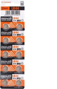 Maxell Μπαταρία Λιθίου 1,5V - Lr44 - 10Τεμ