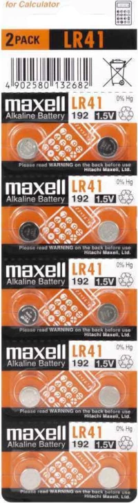 Maxell L736F/AG3/192 LR41 (10τμχ)
