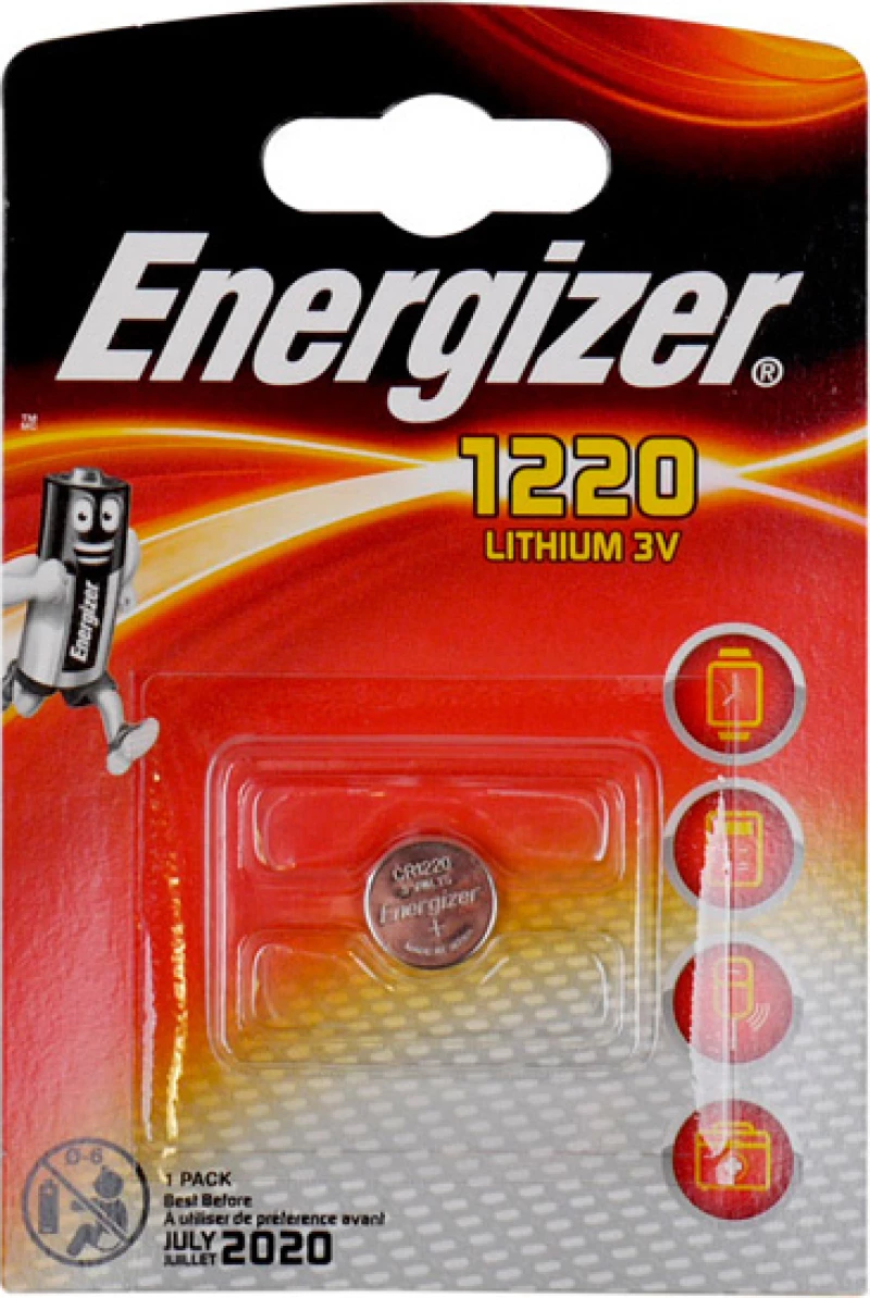 Cr1220 Λιθίου Μπαταρία Energizer 3V