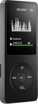 Naxius Player Mp4/Mp3 Mp-10 Black Naxius