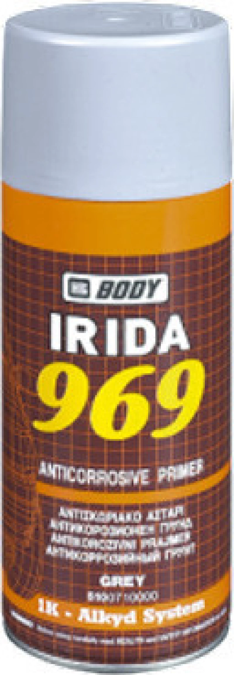 HB Body 969 1K Σπρέι Αστάρι Γκρι 400ml