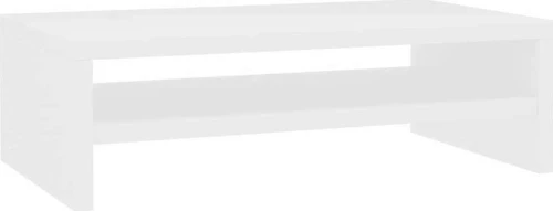vidaXL Monitor Stand 42x24x13 White