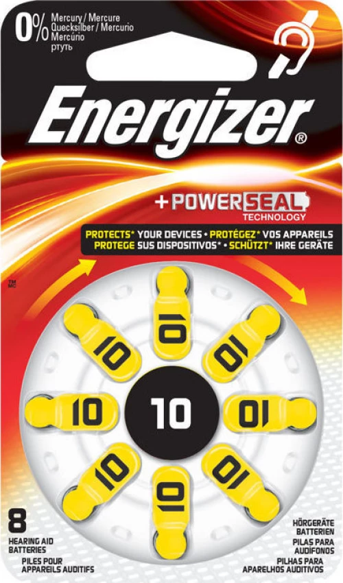 Energizer Zinc Air 10 8τμχ