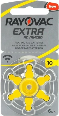 Rayovac Extra Advanced 10 (6τμχ)