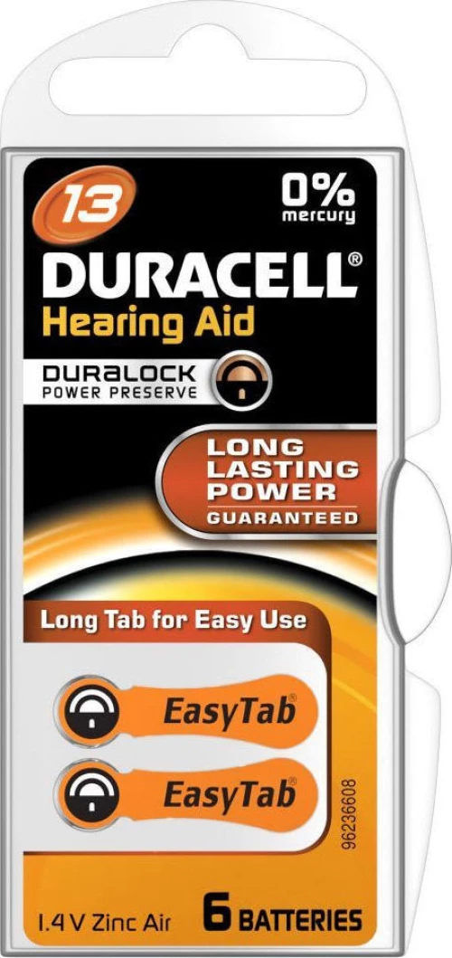 Duracell EasyTab 13 6τμχ