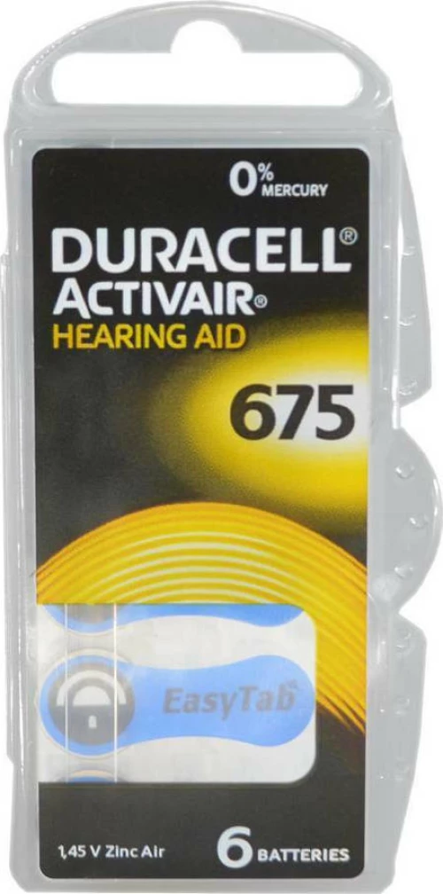 Duracell EasyTab 675 6τμχ