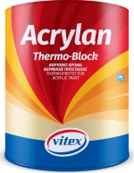 Vitex Acrylan Thermoblock Λευκό 10lt