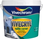 Vivechrom Vivecryl Silicone Λευκό 10lt