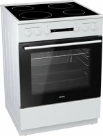 Korting Κουζίνα 71lt με Εστίες Κεραμικές KEC 6141 WPG 71lt