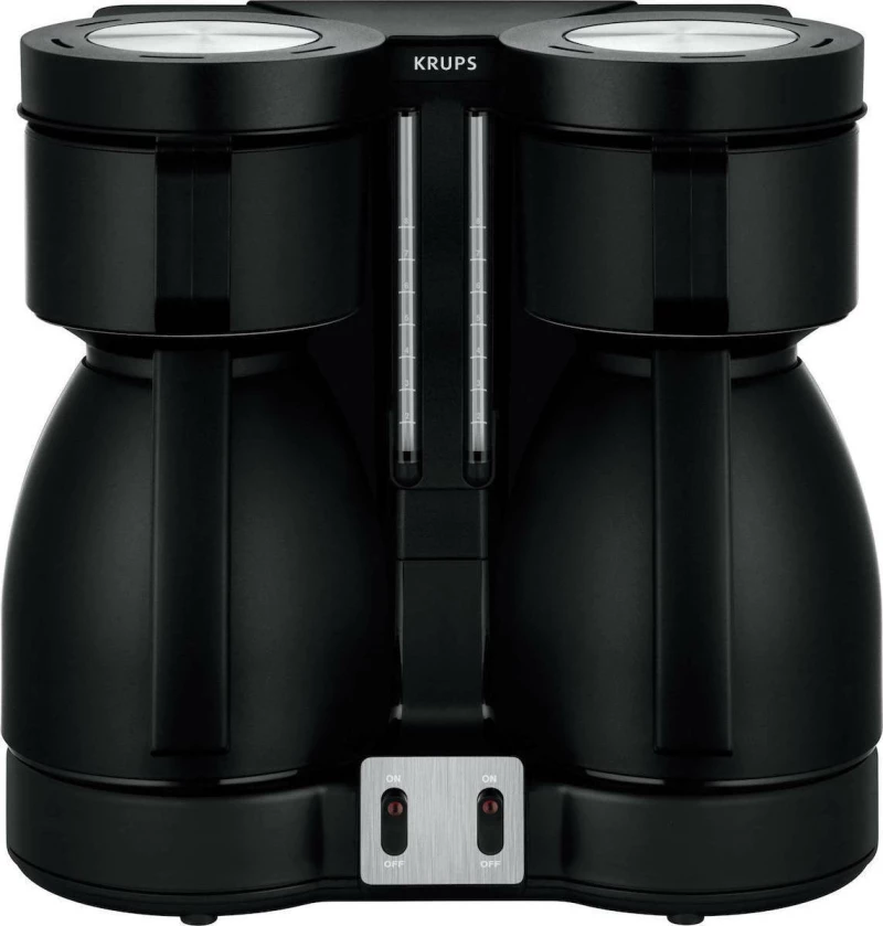 Krups Duothek KT 8501 Καφετιέρα Φίλτρου 1700W Black