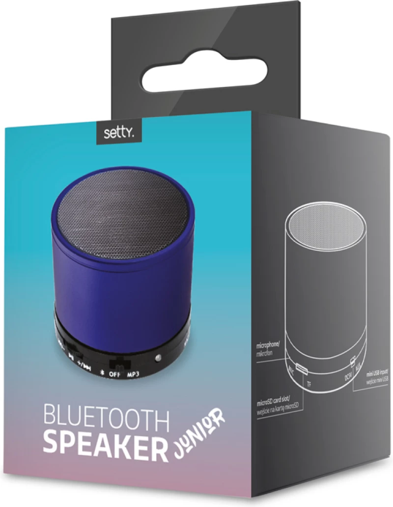 Setty Junior Ηχείο Bluetooth Blue