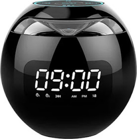 KMS-K12 Ηχείο Bluetooth με Ραδιόφωνο Black