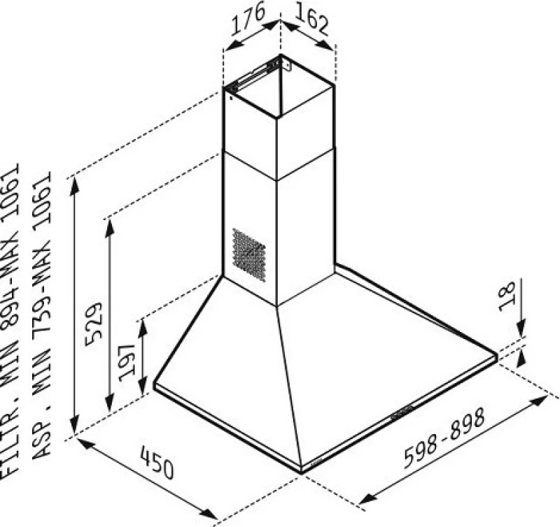 Pyramis Lux Classic 60cm