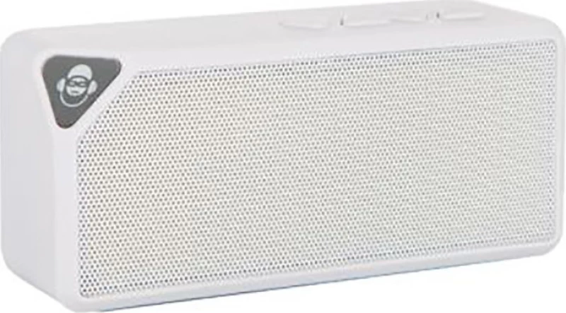 iDance Mini Blaster BM-1 Ηχείο Bluetooth 3W με Ραδιόφωνο και 6 ώρες Λειτουργίας White