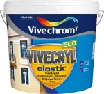 Vivechrom Vivecryl Elastic Eco Λευκό 3lt