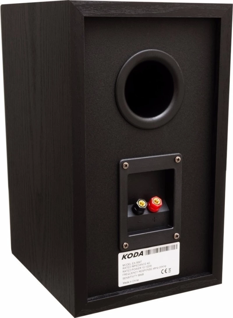 Koda Ex-569T Bookshelf Speaker Black (Ζευγος)
