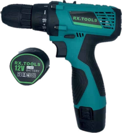 RX Tools Δραπανοκατσάβιδο Μπαταρίας 12V 1x1.3Ah