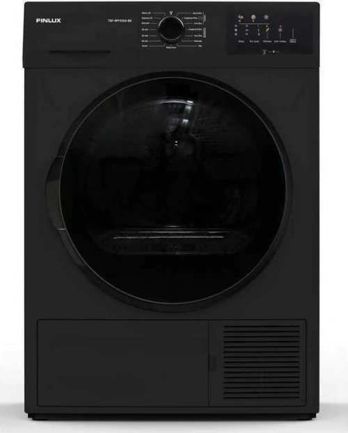 Finlux TDF-8PF2SSG-BK με Αντλία Θερμότητας 8kg A++