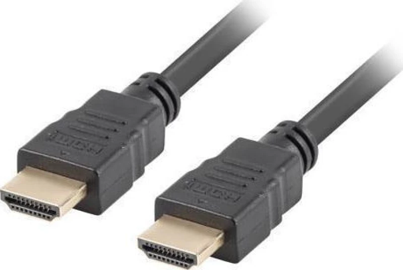 Lanberg HDMI 2.0 Cable HDMI male - HDMI male 1m Μαύρο