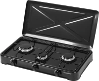 Ravanson K-03TB hob Black,White Countertop 60 cm Gas 3 zone(s)