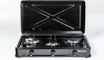 Ravanson K-03TB hob Black,White Countertop 60 cm Gas 3 zone(s)
